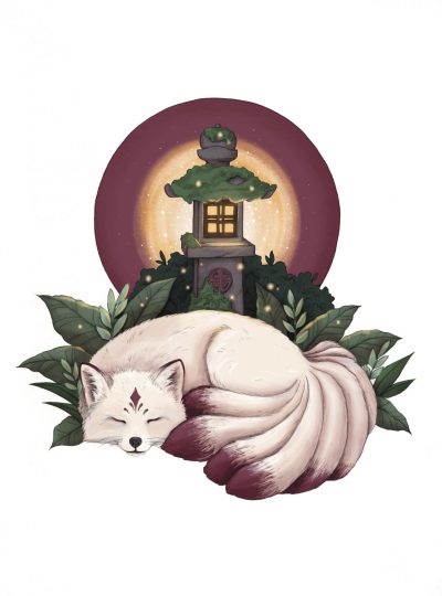 Kitsune lantern